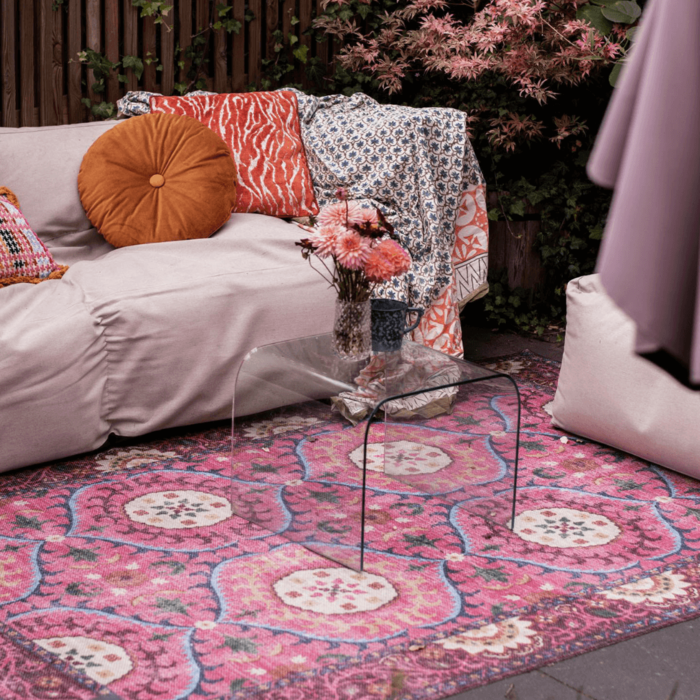 Wonder Rugs Outdoor-Teppich Miracle in der Farbe Rosa