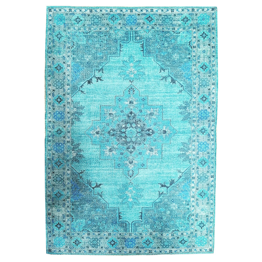 Wonder Rugs Outdoor teppich Ster in der Farbe Aqua