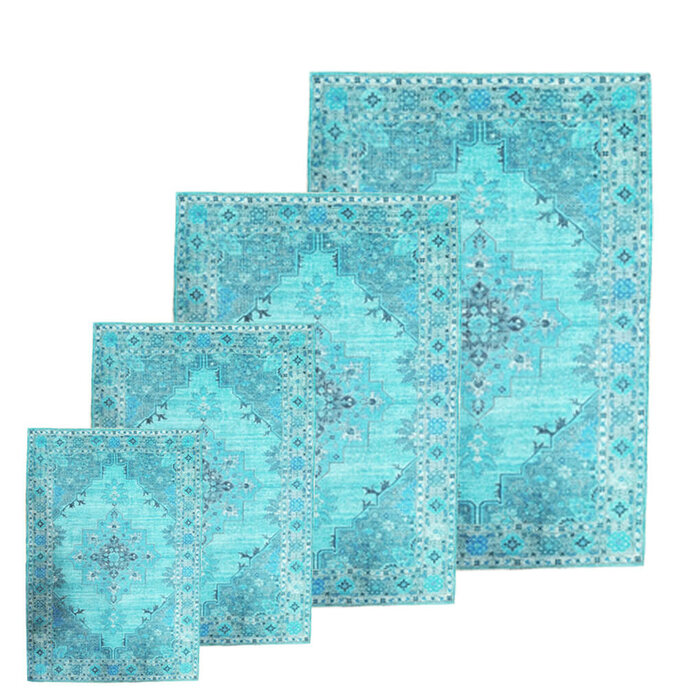 Wonder Rugs Outdoor teppich Ster in der Farbe Aqua