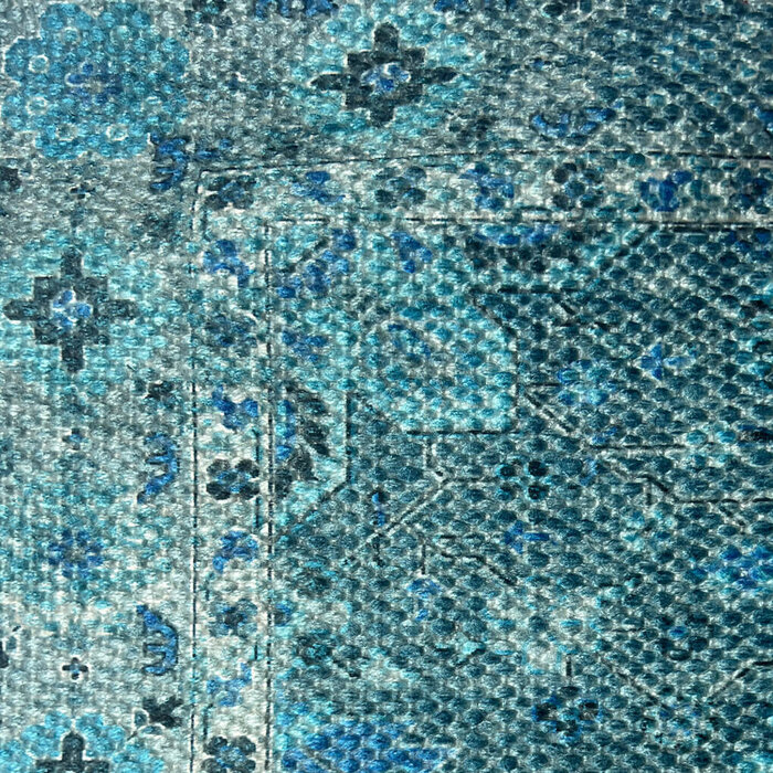 Wonder Rugs Outdoor teppich Ster in der Farbe Aqua