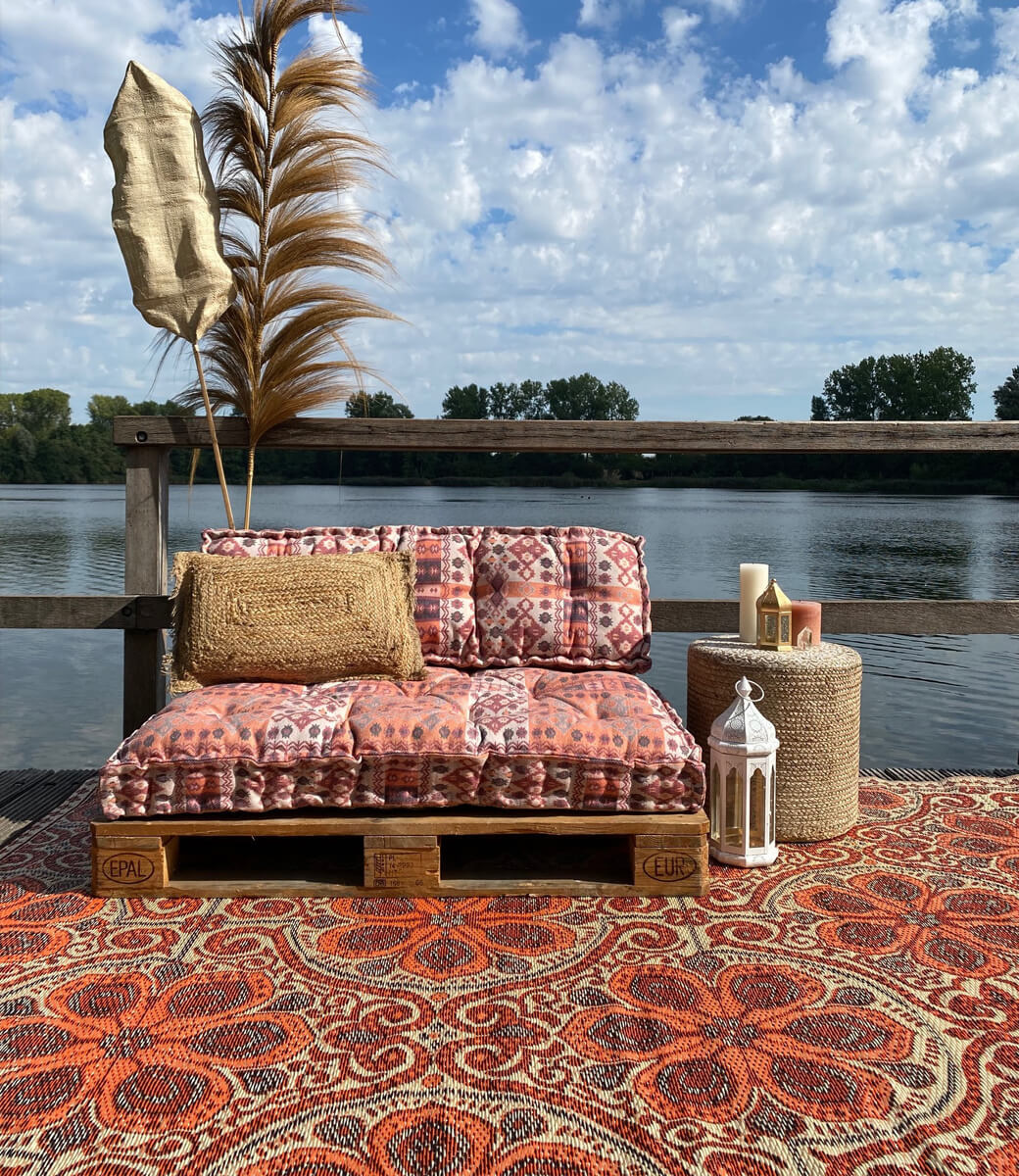 Wonder Rugs Indisches outdoor teppich Bohemian