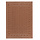 Jute outdoor teppich in Terra