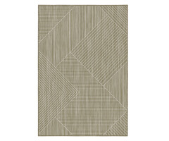 Wonder Rugs Jute-outdoor teppich mit grafischem