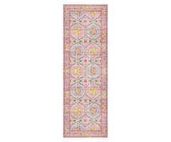 Wonder Rugs Läufer/Balkonteppich in Hellrosa