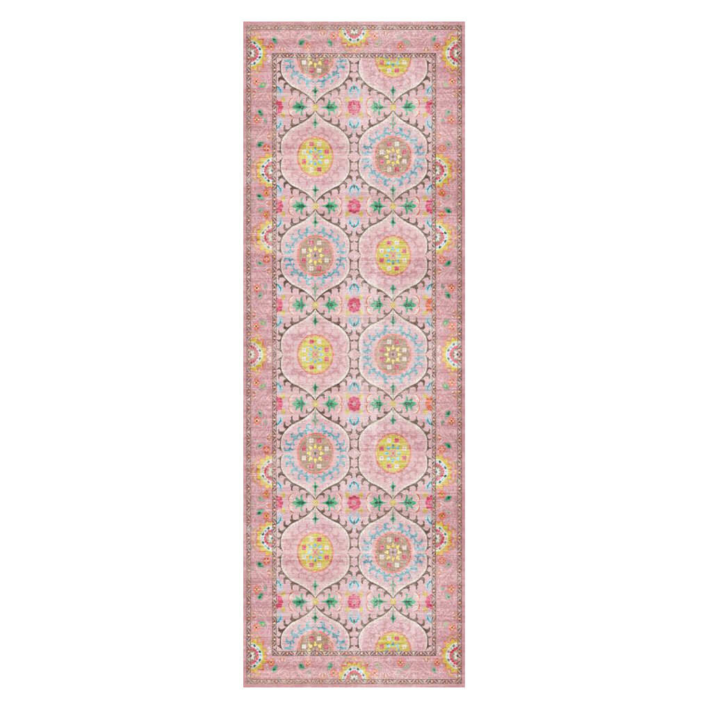 Wonder Rugs Läufer/Balkonteppich in Hellrosa