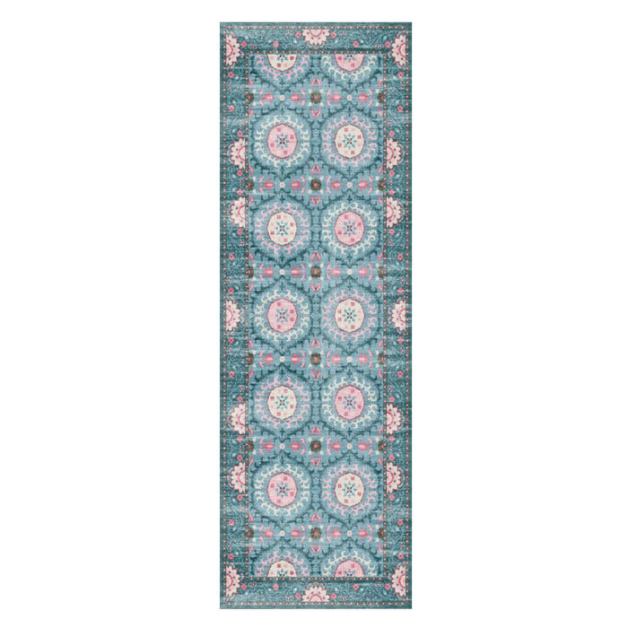 Wonder Rugs Balkonteppich / Läufer blau