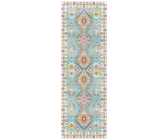 Wonder Rugs Läufer/Balkonteppich Sunidhi in Blau