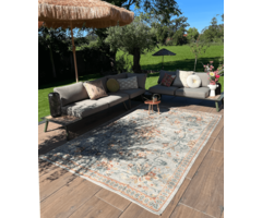 Wonder Rugs Außenteppich Blossom grün