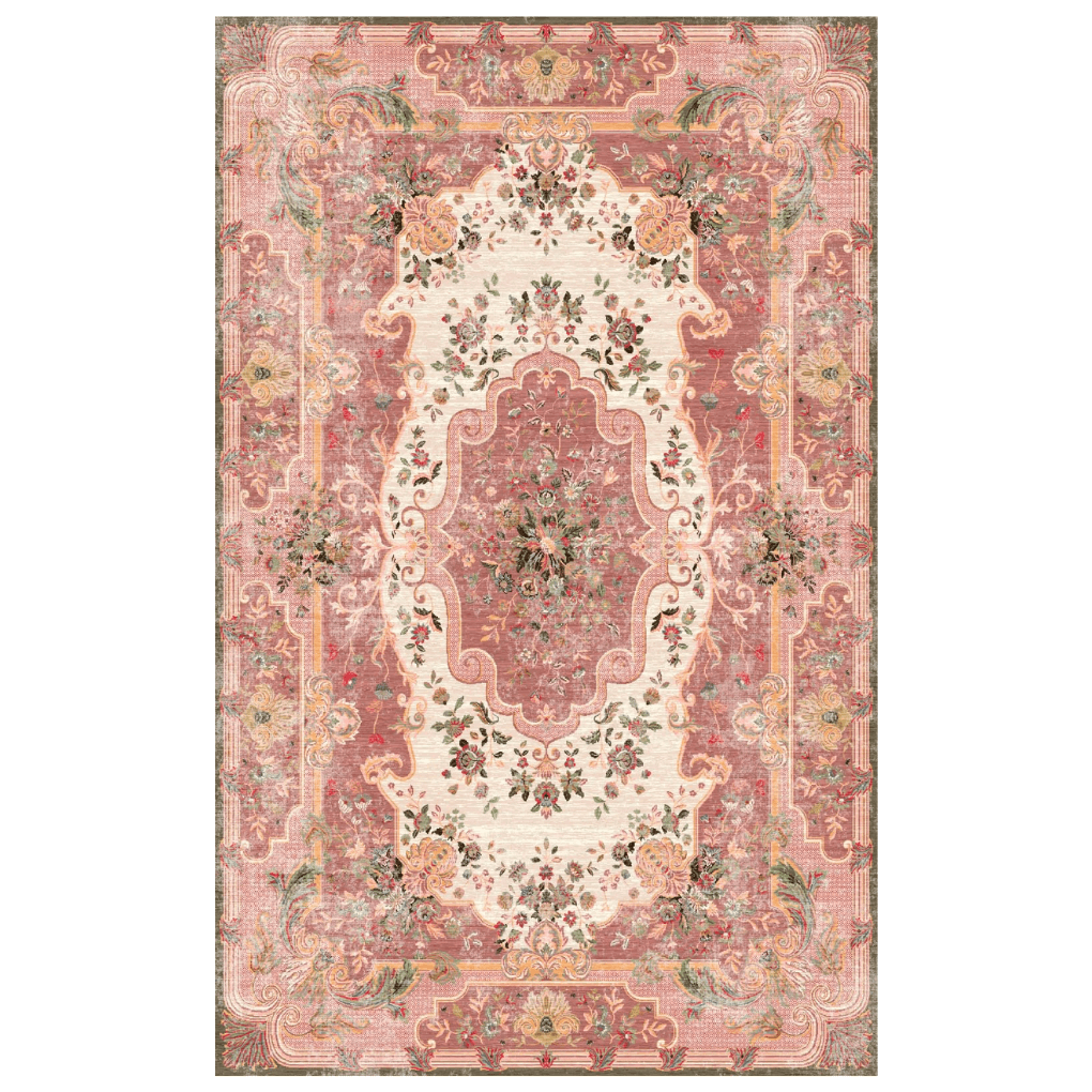 Wonder Rugs Outdoor-Teppich Renaissance in Rosa