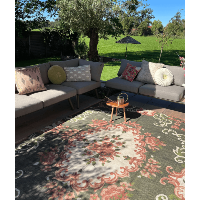 Wonder Rugs Outdoor Teppich Forest grün