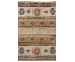 Wonder Rugs Kelim Outdoor-Teppich Gelb/Beige