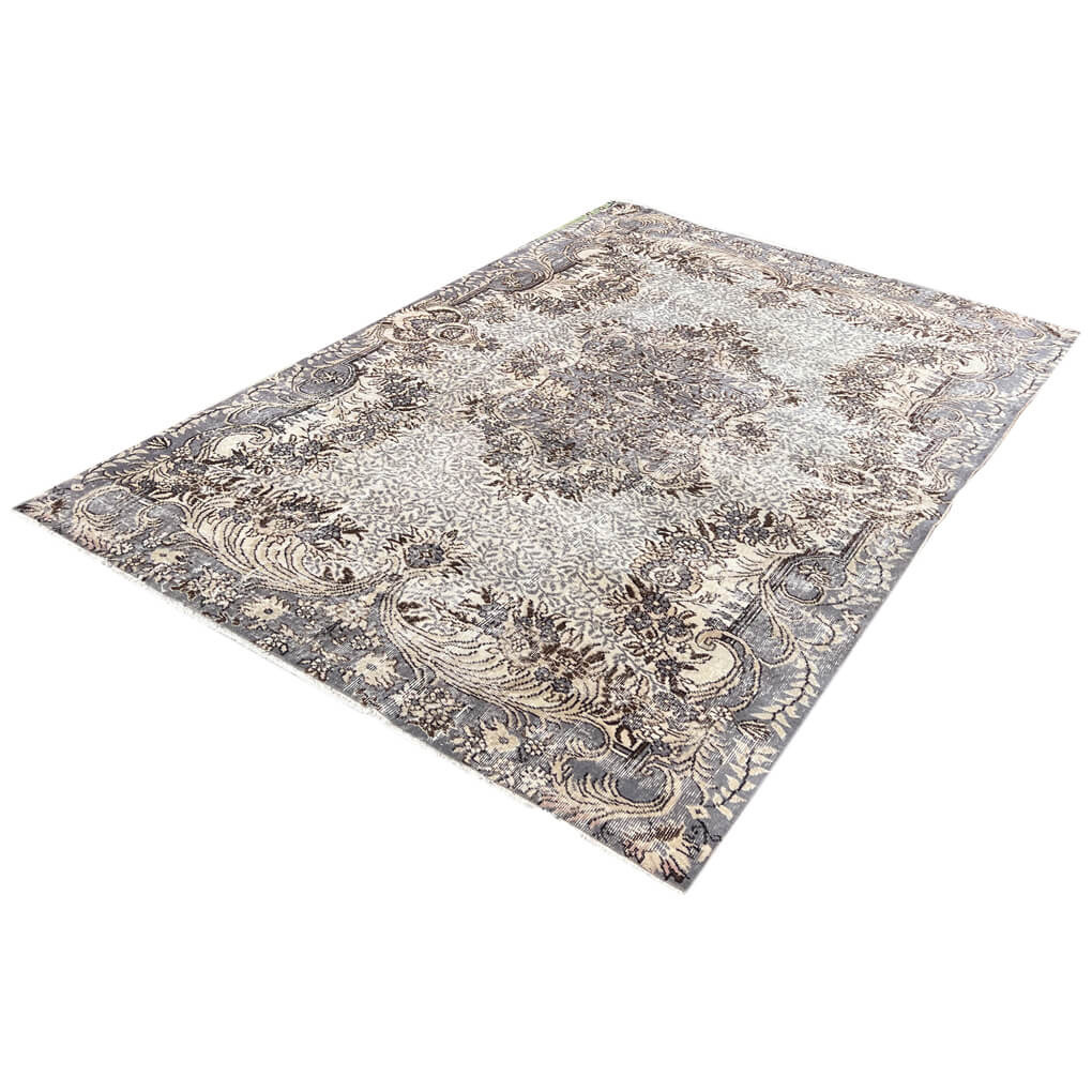 Vintage-Teppich grau 199x300cm