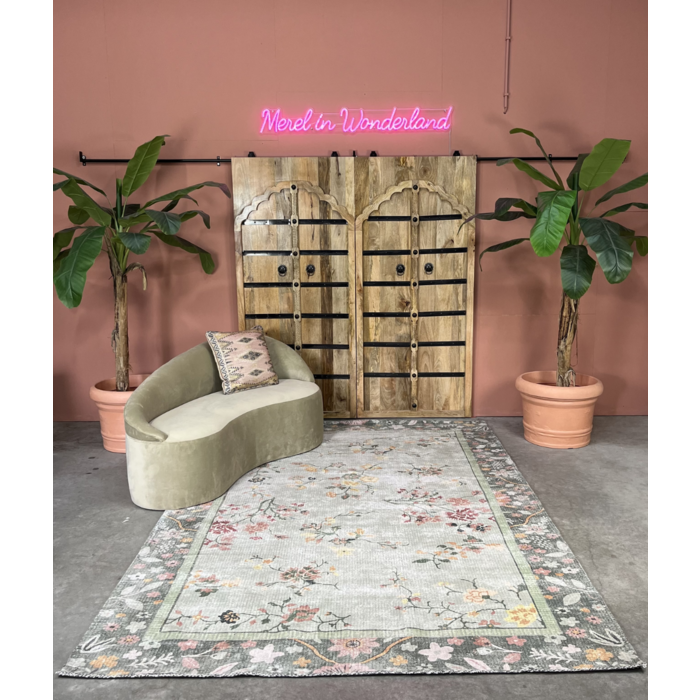 Wonder Rugs Vintage Teppich grün