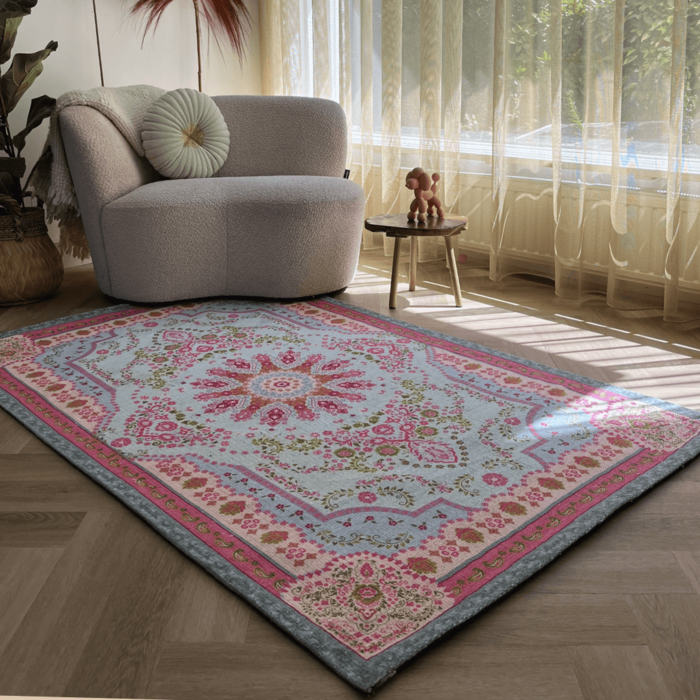 Wonder Rugs Vintage Pastell Teppich.