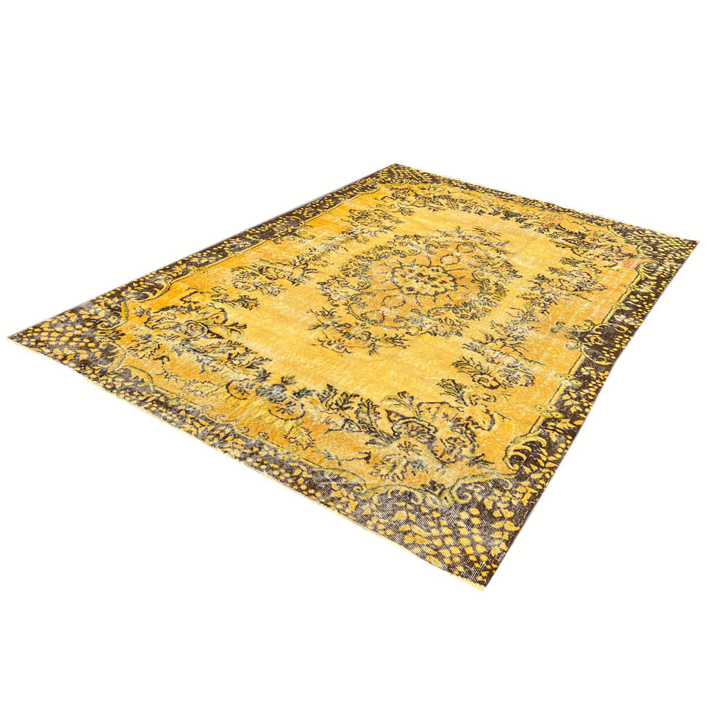 Vintage Kelim gelb 175x287cm.