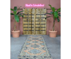 Persischer Vintage-Teppich 120x371cm