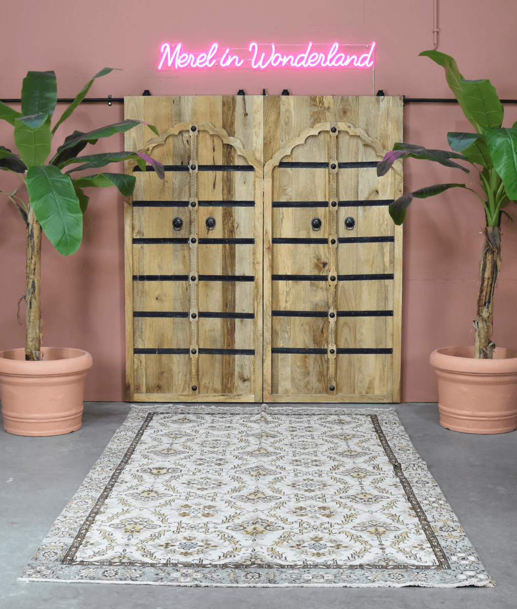 Vintage Teppich Rosette 166x289cm