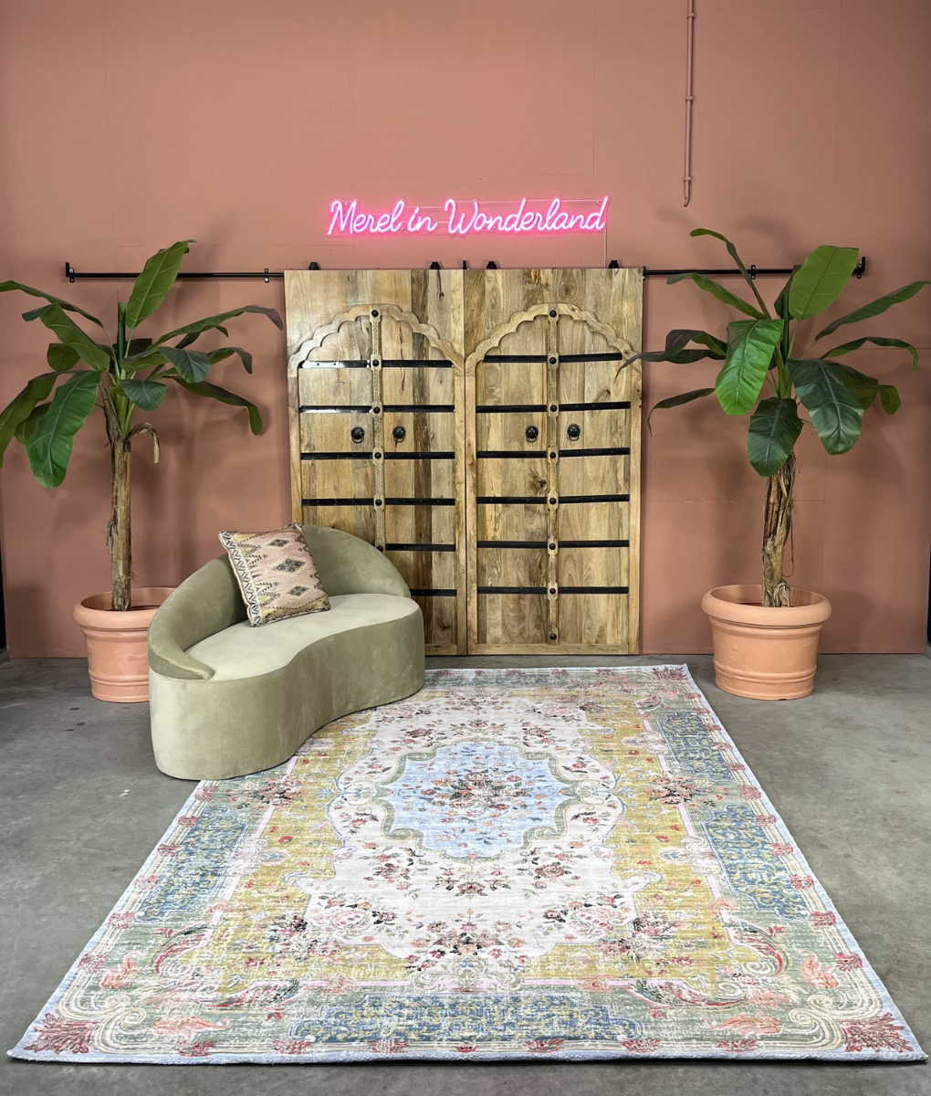 Wonder Rugs Vintage Rosenkelim-Teppich