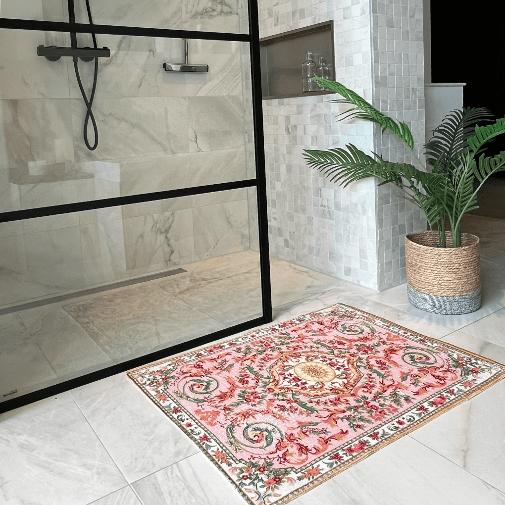 Badematte Rosenkelim Multi