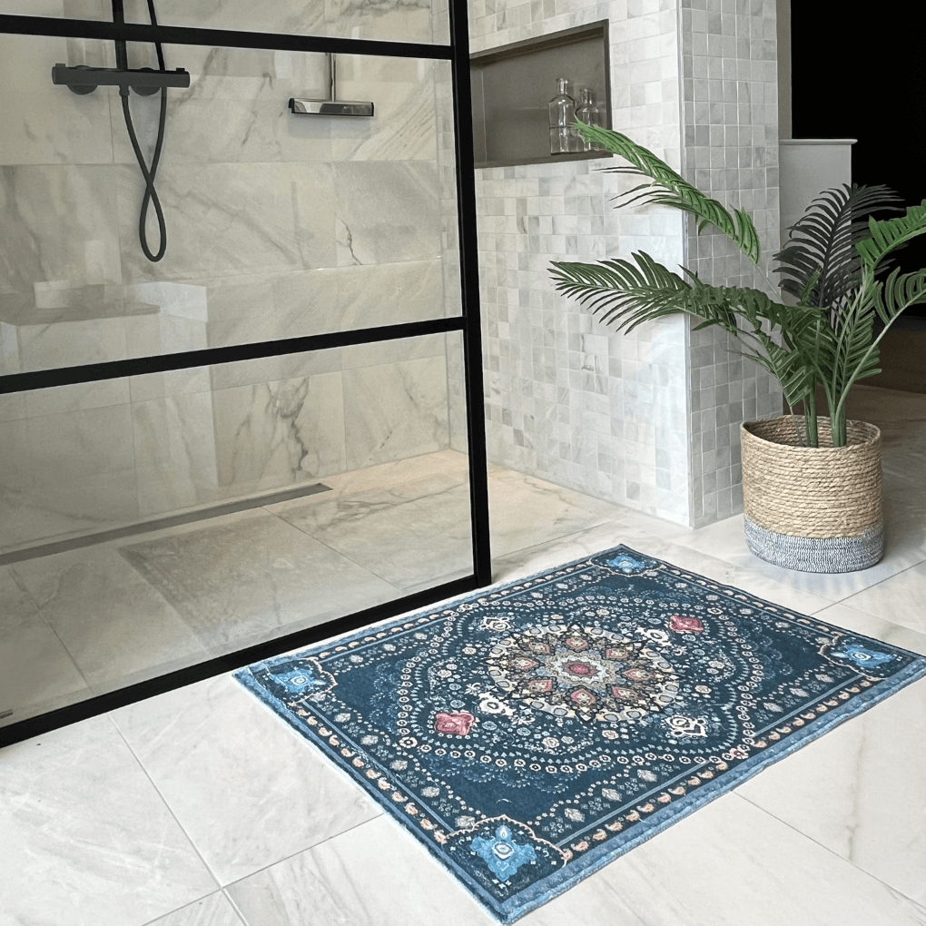 Badematte Wonder Dunkelblau