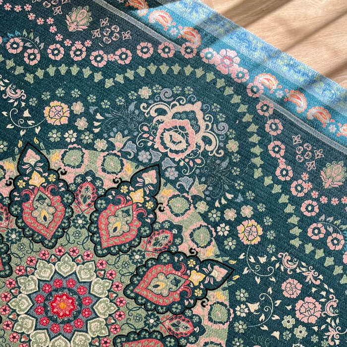 Wonder Rugs Vintage dunkler Teppich