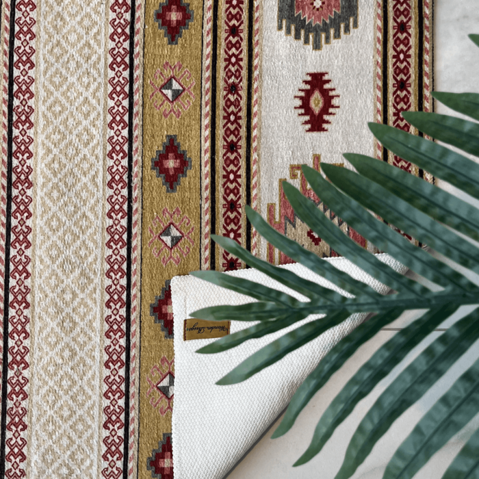 Badematte Kelim Gelb