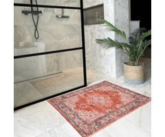 Badematte Kelim leaf