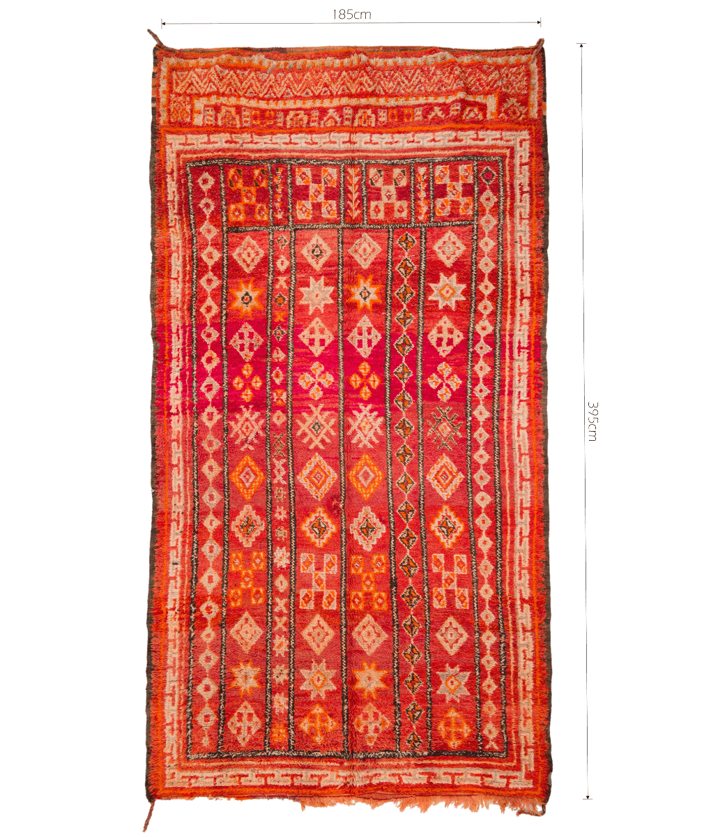 Mguild Terra Gold Teppich 395x185 cm.