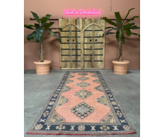 Vintage Teppich Peach - 127x340cm