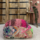 Marokkanischer Pouf in bunten Farben