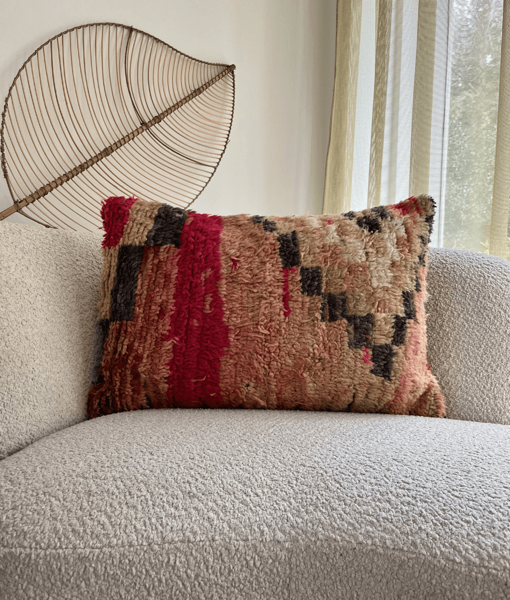 Marokkanisches Kissen 'Pink'