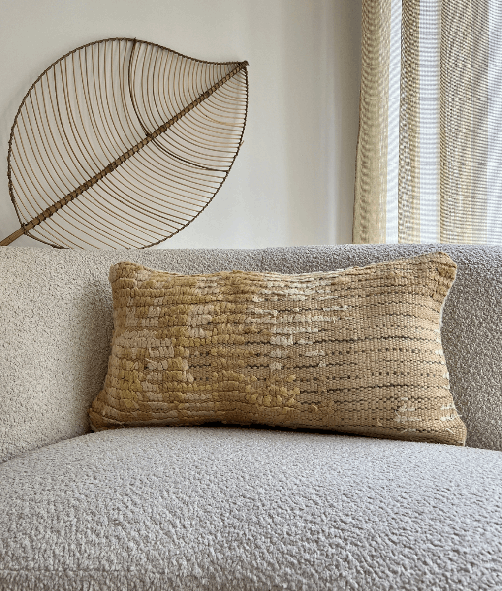 Marokkanisches Kissen 'Yellow'