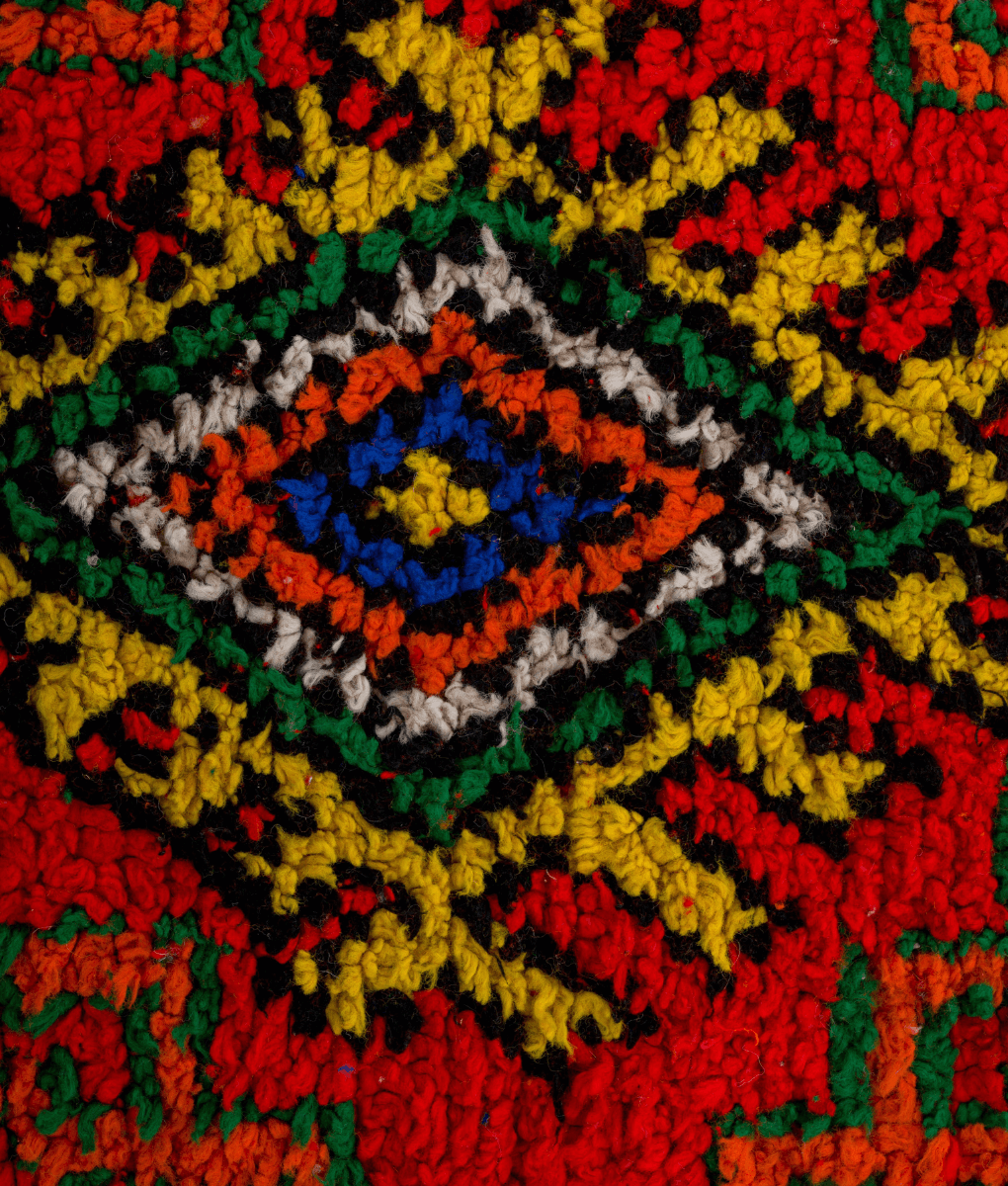 Marokkanischer Teppich in Rot, 180x310 cm