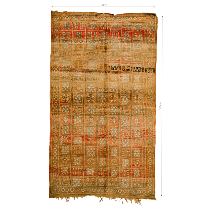 Berber Teppich Blok 180x310 cm