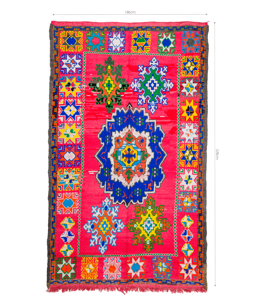 Marokkanischer Teppich 186x328 cm