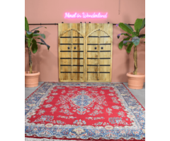 Perserteppich rot/blau 270x385 cm