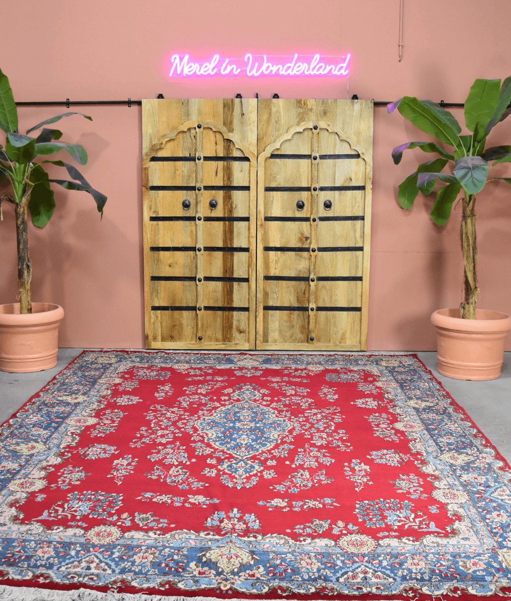 Perserteppich rot/blau 270x385 cm