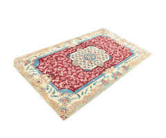 Vintage Teppich gold 117x202 cm