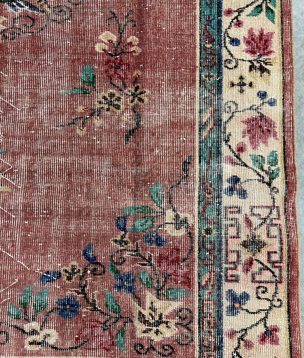 Vintage Teppich rot 163x270 cm