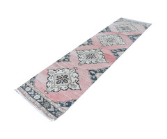 Vintage Teppich Läufer 84X305cm