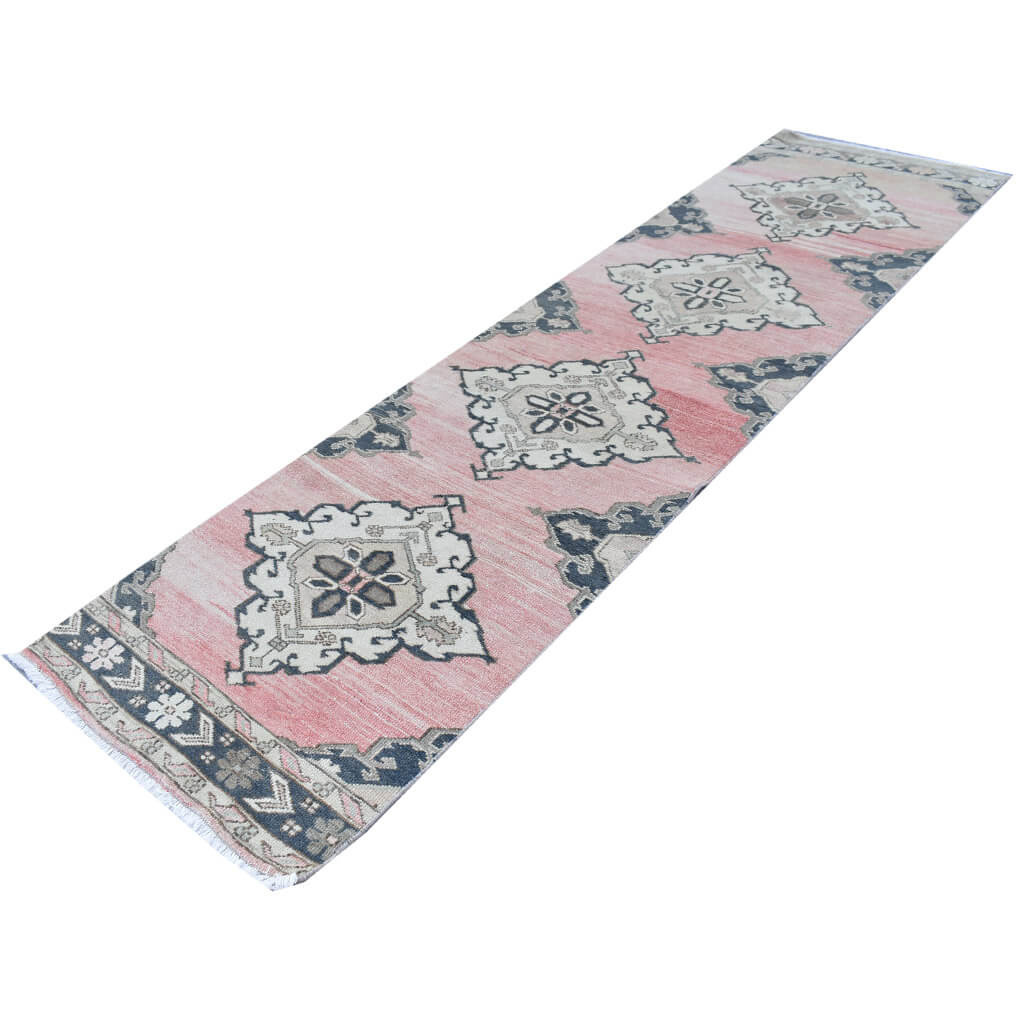 Vintage Teppich Läufer 84X305cm