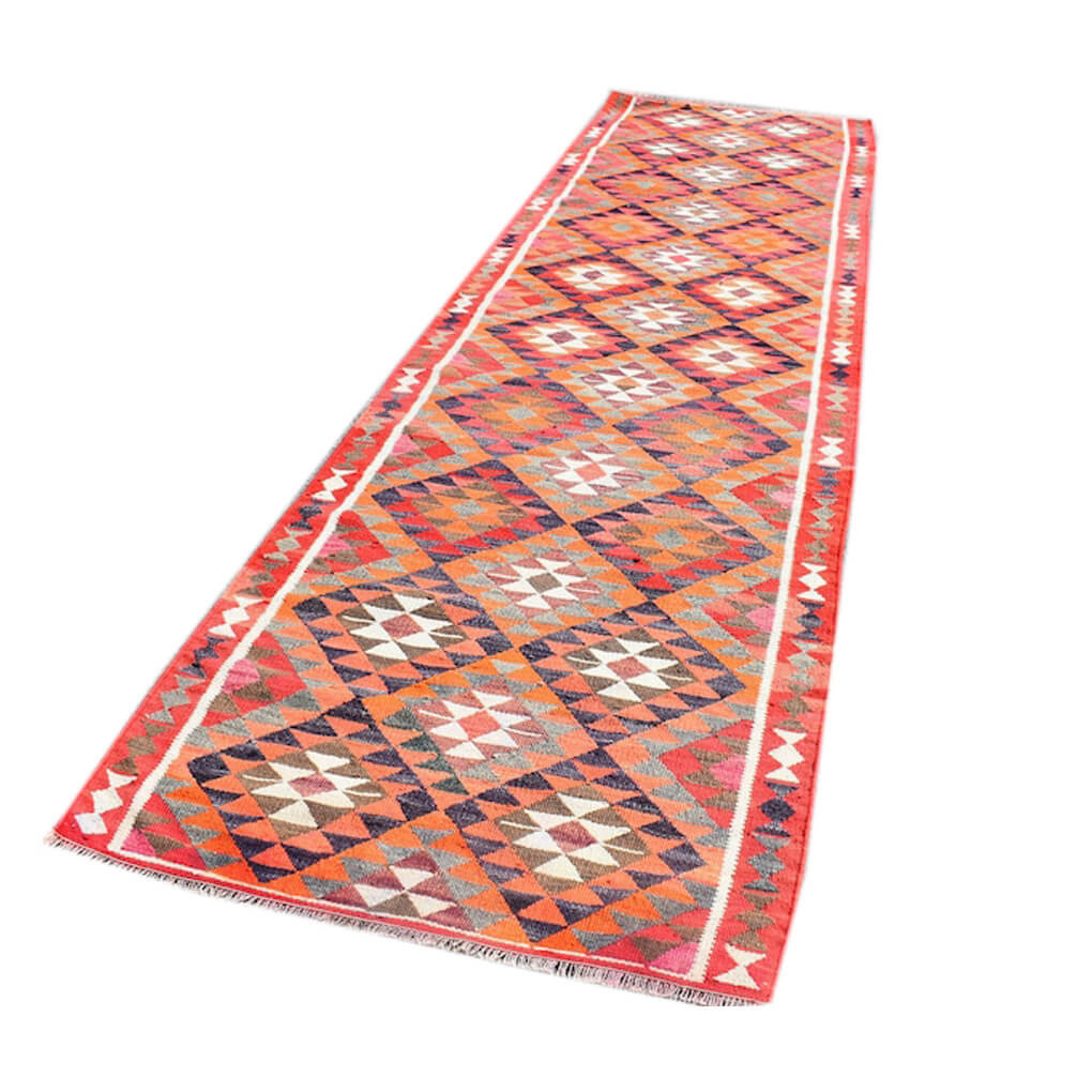 Vintage Teppich Läufer 105X364cm