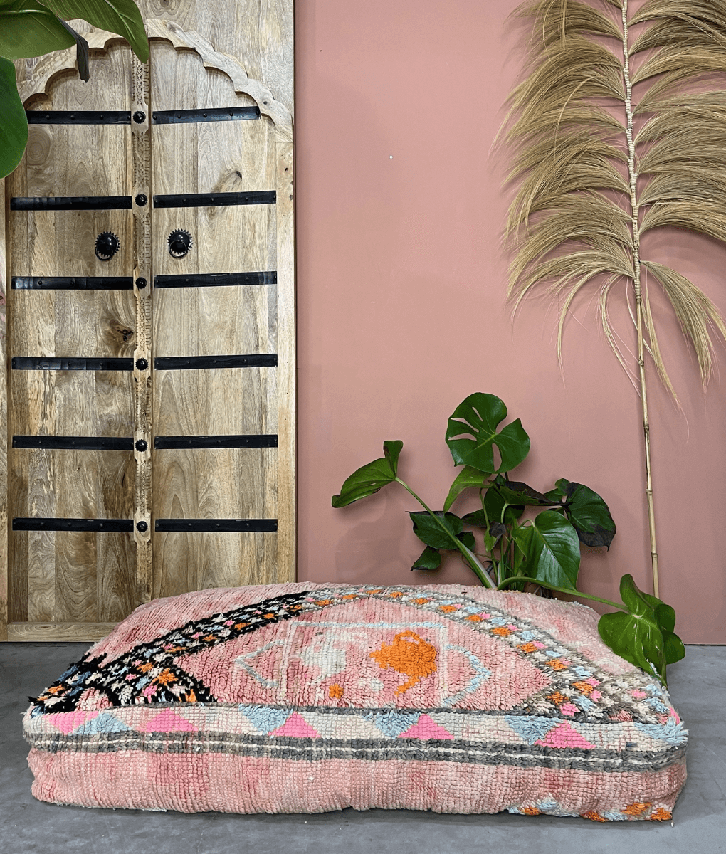 Marokkanischer Pouf XL Tea