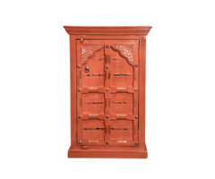 Orientalischer Flurschrank rosa