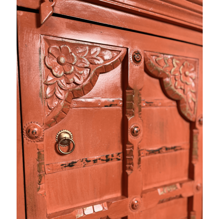 Orientalischer Flurschrank rosa