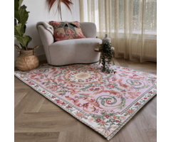 Wonder Rugs Vintage-Teppich Lilie