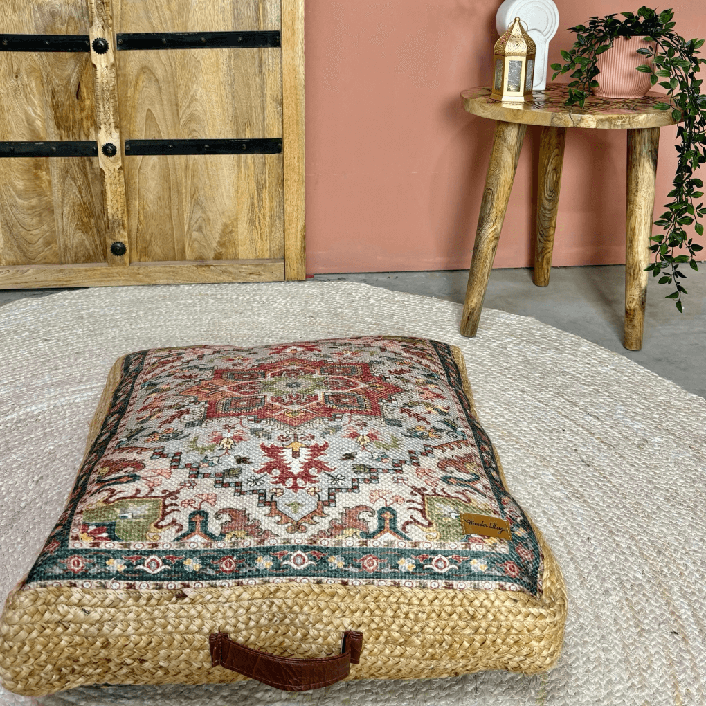 Matratzenkissen/Pouf Sherry Jute