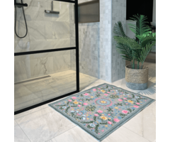 Badematte Garden grün