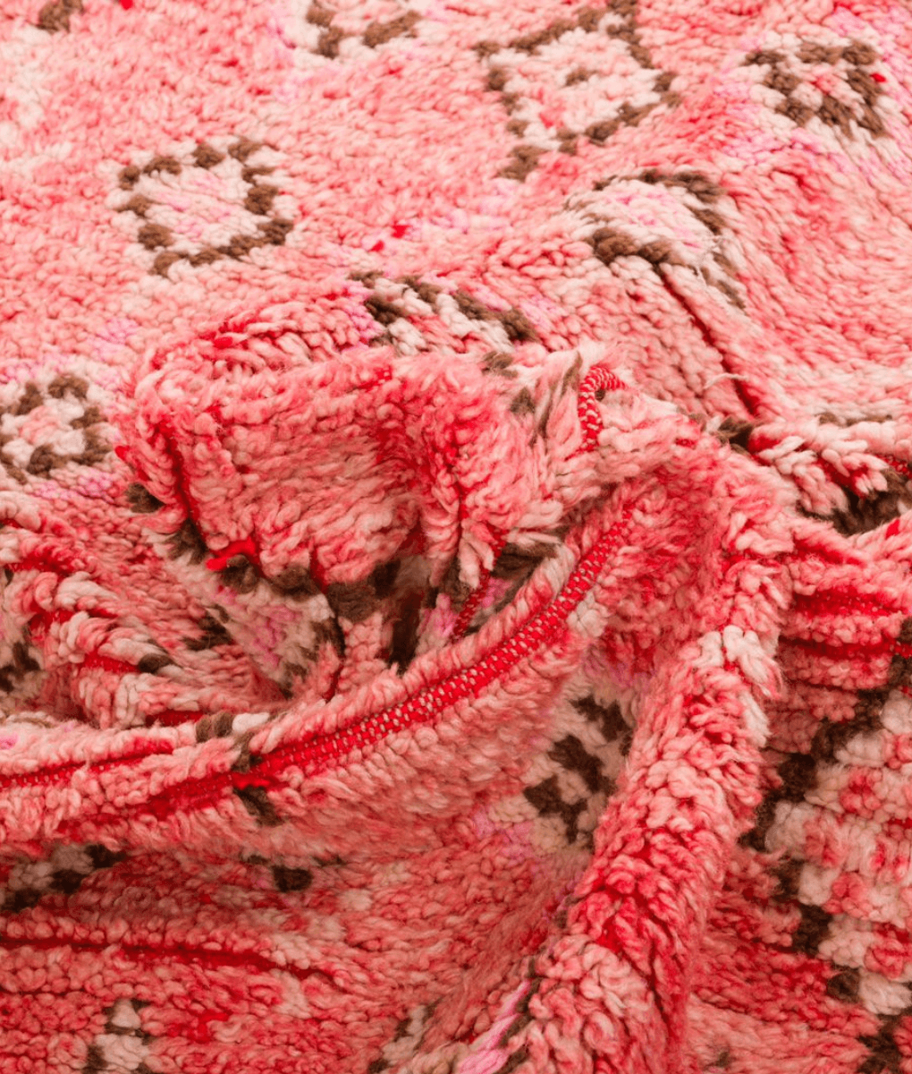 Mguild Teppich rosa taupe 124x290cm