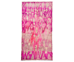 Mguild Teppich rosa 364x190cm
